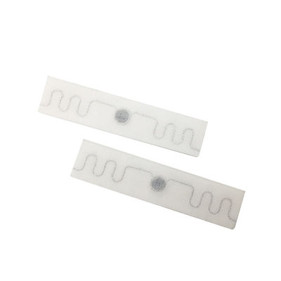 फैब्रिक RFID Uhf लॉन्ड्री टैग 20*86mm मशीन वॉशेबल RFID टैग