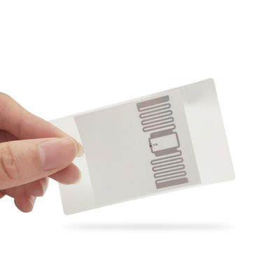 उपभोग प्रबंधन के लिए R6 चिप RFID रिटेल लेबल 80X45mm