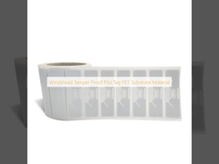 विंडशील्ड टैम्पर प्रूफ आरएफआईडी टैग पीईटी सब्सट्रेट सामग्री