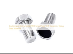 अनुकूलित पेंच धातु आरएफआईडी स्मार्ट टैग यूएचएफ सिरेमिक / एपॉक्सी स्टील सामग्री