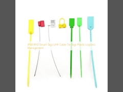 IP68 RFID स्मार्ट टैग UHF केबल टाई टैग प्लास्टिक रसद प्रबंधन